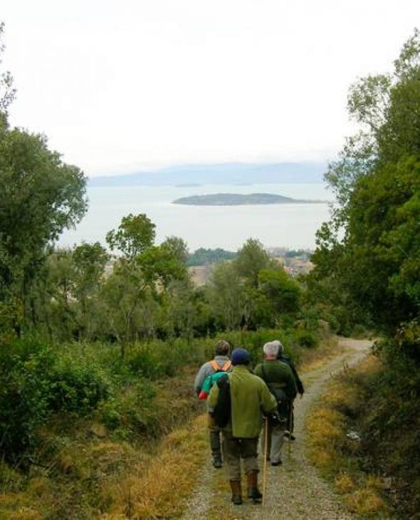 13. La Marzolana - Montali - Sant'Arcangelo, Lago Trasimeno, Umbrien