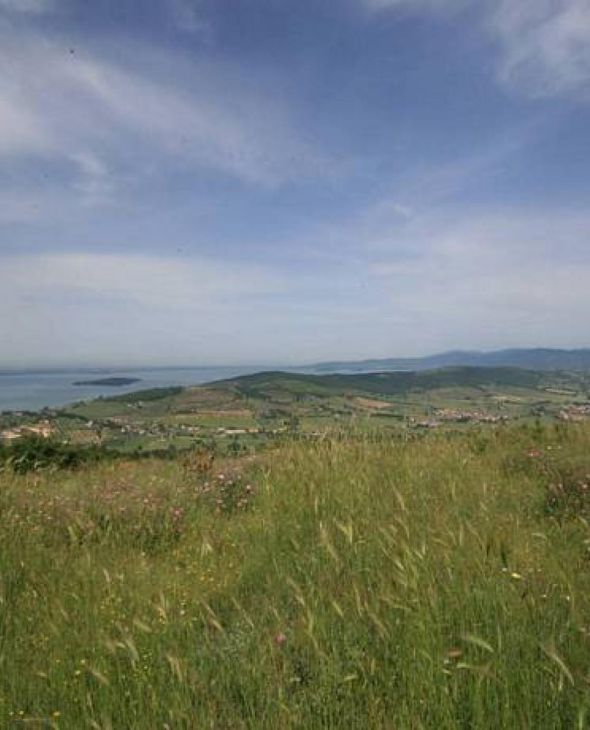 21. Montemelino - Monte Penna - Montesperello, Lago Trasimeno, Umbrien