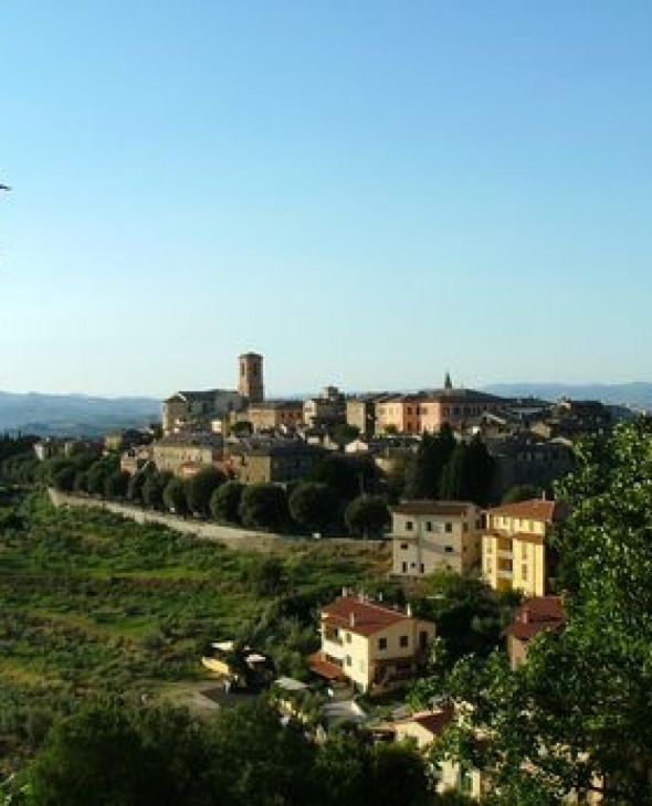 20. Le colline a sud di Bettona, Lago Trasimeno, Umbrien