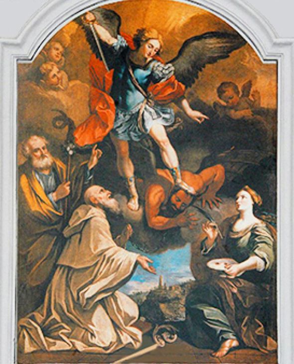 Anton Maria Garbi, itinerario delle opere in Umbria