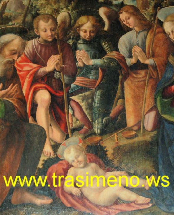 Giovan Battista Caporali, itinerario delle opere in Umbria