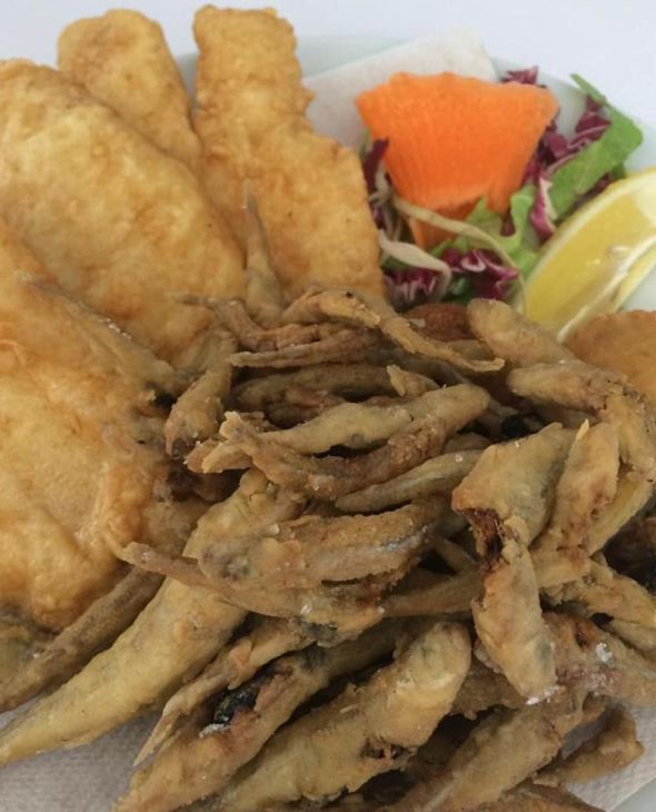 Eine gastronomische Reiseroute durch Umbrien vor, die dem Seefisch gewidmet ist