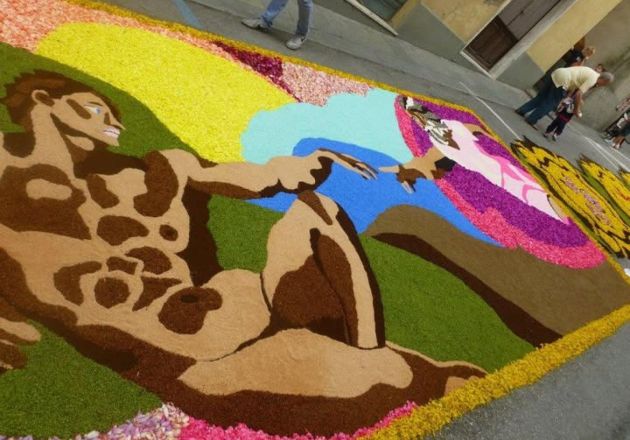 Infiorata del Corpus Domini, Tuoro sul Trasimeno