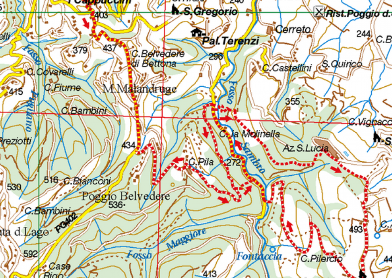 1. Bettona - Collemancio, Lago Trasimeno, Umbrien 0