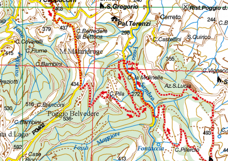 1. Bettona - Collemancio, Lac Trasimène, Ombrie 0