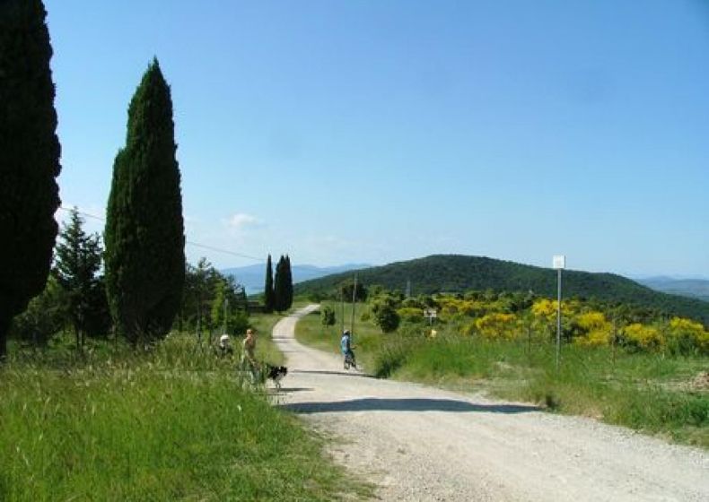 15. Il crinale di Montali, Lago Trasimeno, Umbrien 0