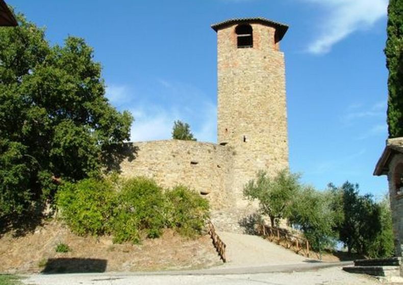 23. Le torri di Cibottola e Gaiche, Trasimenomeer,  Umbrië 1