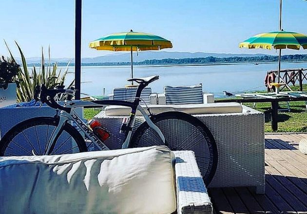 TRASIMENOSEE MIT FAHRRAD